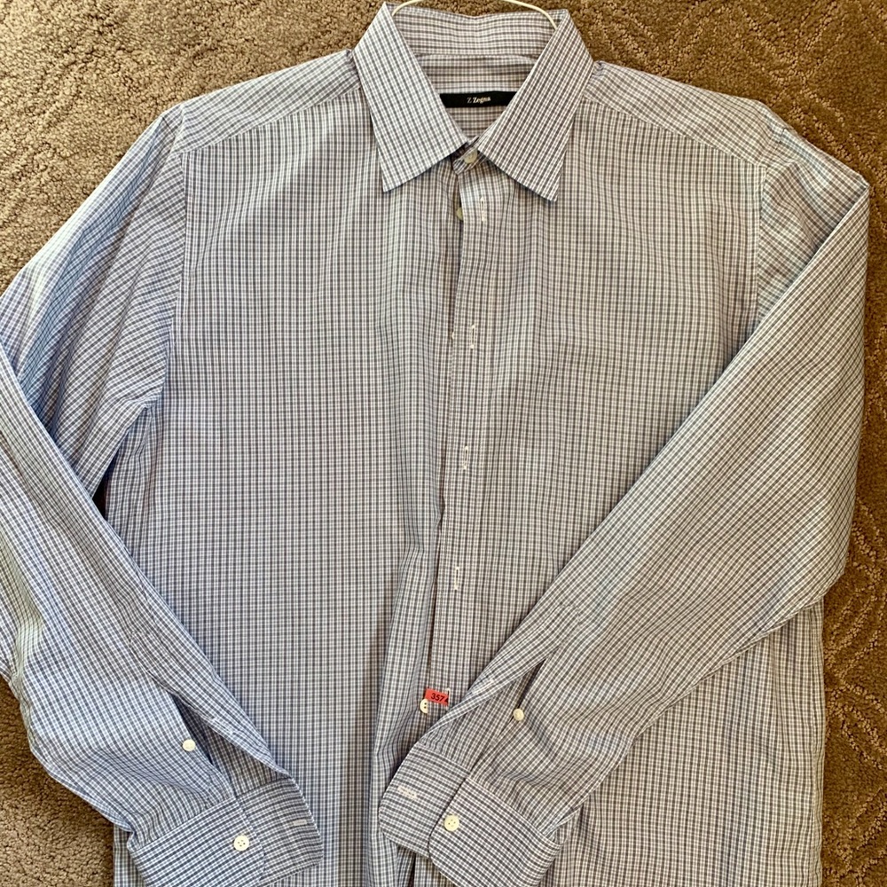 Z Zegna button down dress shirt